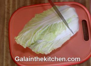 Photo 1 How to make flower from cabbage napa