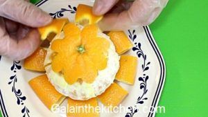How to make flower from Orange Step 5 Photo