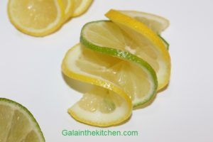 Lemon and Lime Twist Garnish Photo