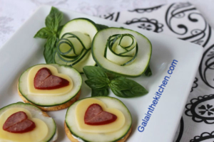 15 Easy Cucumber Garnish Ideas With Many Photos And Videos - Gala in the  kitchen