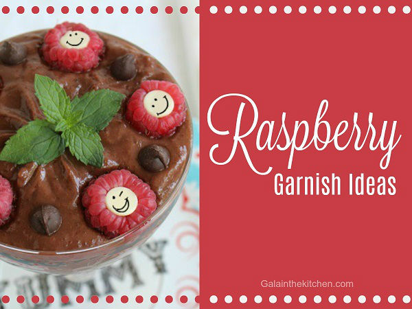 Photo Cute raspberry garnish ideas title 1