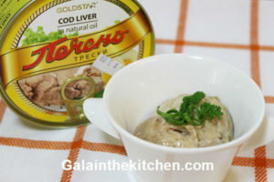 Photo Russian canned cod liver