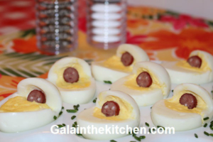 Photo Fun carriages deviled eggs carriages for baby shower