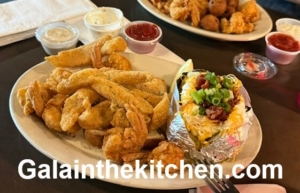 Seafood platter Veras's at Slidell