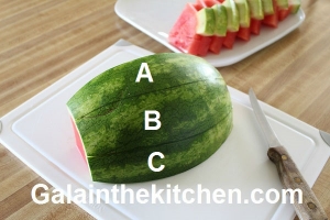Photo How to cut watermelon fancy 3