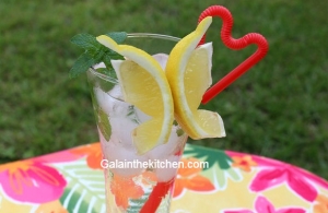 Photo Lemon Garnish for drinks