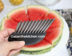 Photo How to make watermelon pizza