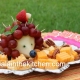Photo Hedgehog From Pear With Cheese