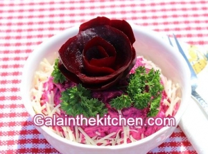 Photo Flower from Beets