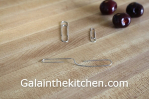 Photo pitting tool paper clip